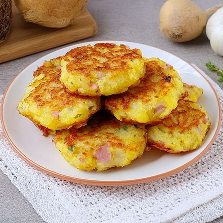 Potato and Ham Fritters